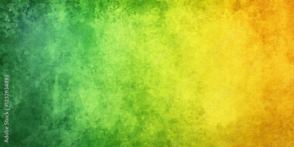 Watercolor gradient blending green and yellow hues, featuring subtle aged paper texture, generating vibrant artistic background Watercolor gradient blending green and yellow hues, featuring subtle aged paper texture, generating vibrant artistic background