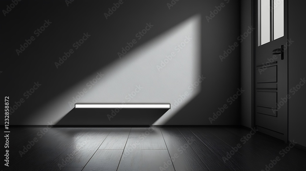 Minimalist Room Interior Design Featuring Light And Shadow Minimalist Room Interior Design Featuring Light And Shadow