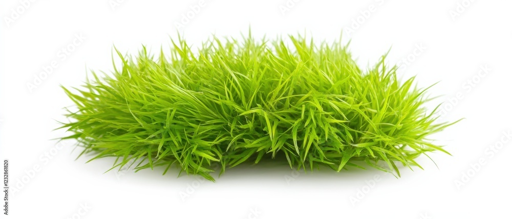 fresh green grass isolated on white background fresh green grass isolated on white background