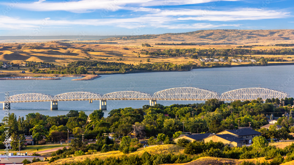 The Chamberlain Rail Bridge is a railroad bridge located the state of South Dakota which crosses the Missouri River.