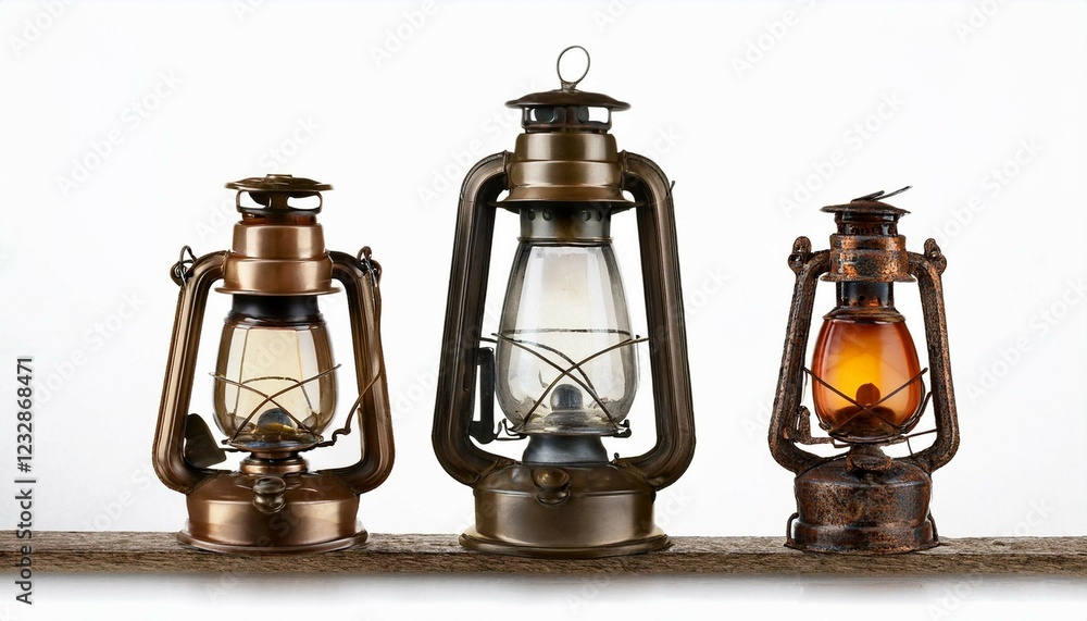 old oil lamp