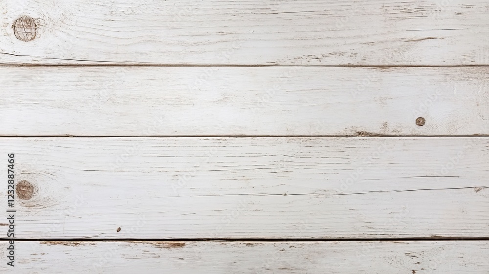 A white wooden surface serving as a simple background, viewed from above A white wooden surface serving as a simple background, viewed from above