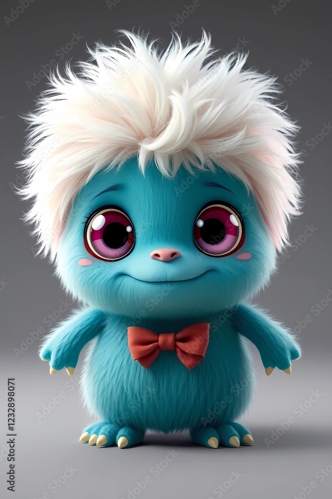 3d little character 3d little character