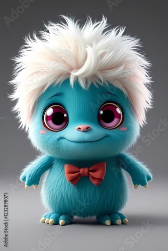 3d little character