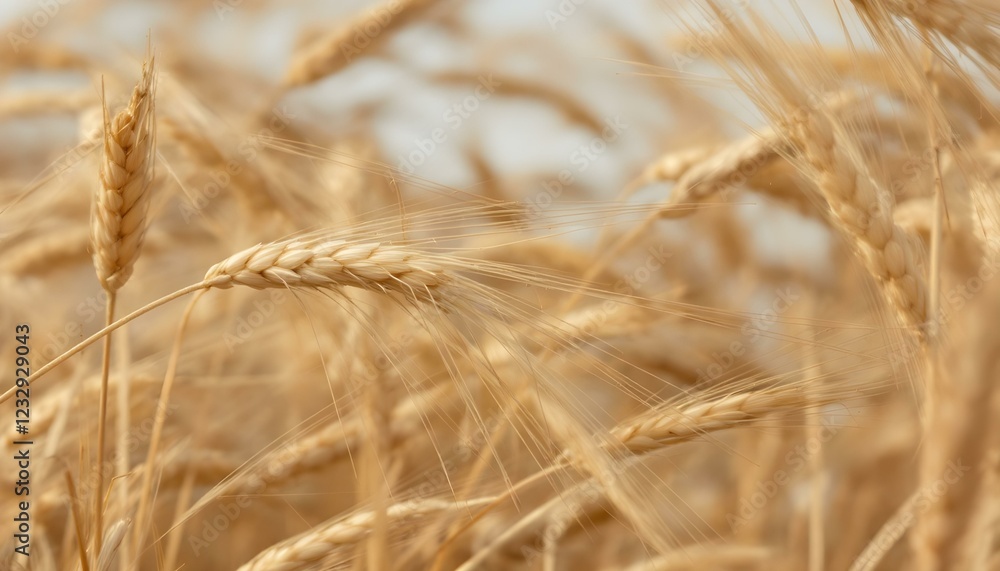 Macro shot of wheat field textures Macro shot of wheat field textures