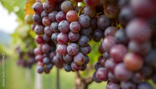 Wallpaper Mural Ripe grapes hanging on the vine Torontodigital.ca