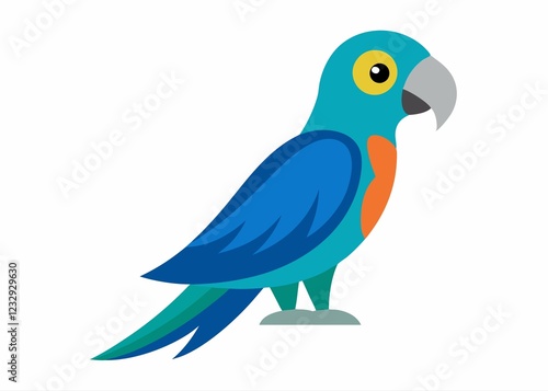 parrot vector illustration
