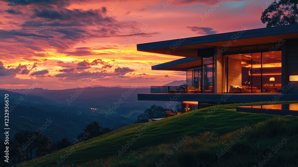 Sunset Vista, Modern Mountain Home with Panoramic Views Sunset Vista, Modern Mountain Home with Panoramic Views