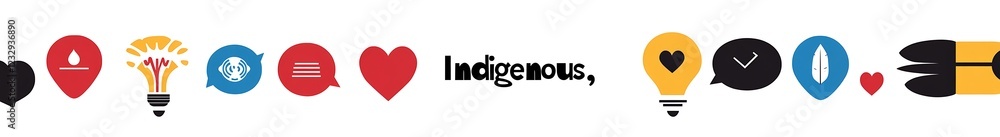 A Vibrant Icon Collection Expressing Indigenous Pride A Vibrant Icon Collection Expressing Indigenous Pride