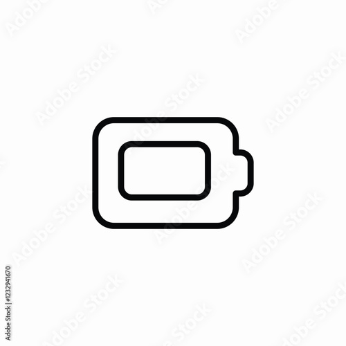 charged batter icon sign vector