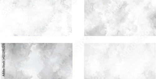 Set of white marble texture and background. Panoramic white background from marble stone texture collection 