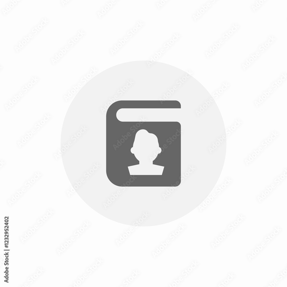 contact profile sync icon sign vector contact profile sync icon sign vector