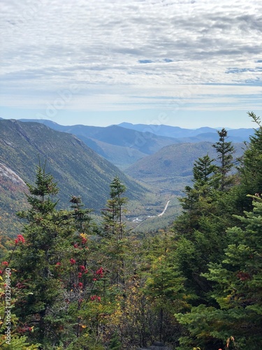 Mountain valley hike 