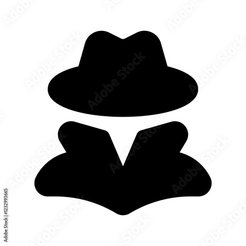hacker glyph icon
