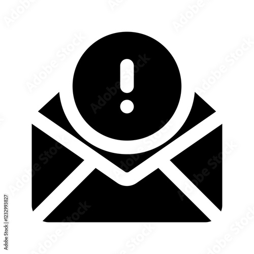spam glyph icon