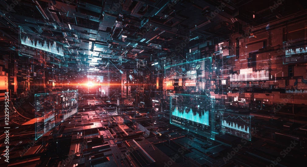 Abstract Binary Code Tunnel Abstract Binary Code Tunnel