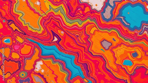 Wallpaper Mural Vibrant Stone Texture Background - Abstract Pattern Design Torontodigital.ca