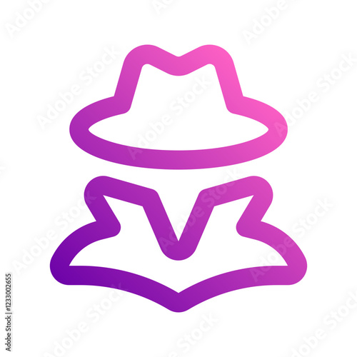hacker gradient icon