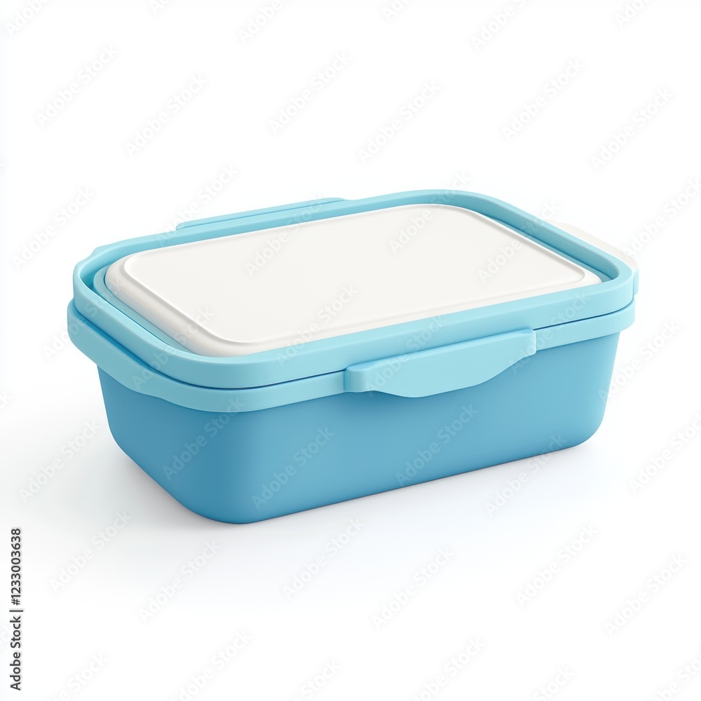 Reusable silicone food storage container with a foldable design, centered on a clean white background Reusable silicone food storage container with a foldable design, centered on a clean white background