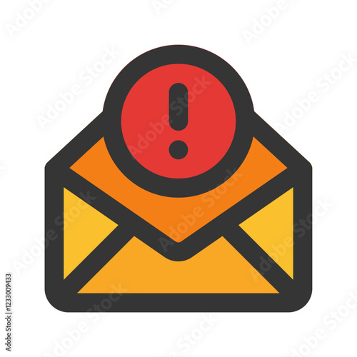 spam outline fill icon