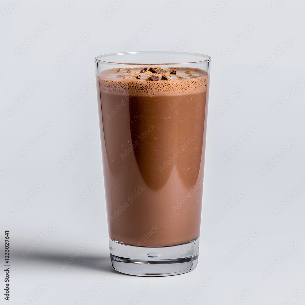 Chocolate smoothie studio shot, garnish, beverage, healthy, menu Chocolate smoothie studio shot, garnish, beverage, healthy, menu