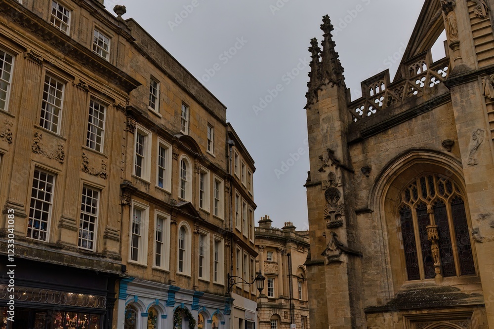 old building in Bath - Somerset - united kingdom old building in Bath - Somerset - united kingdom
