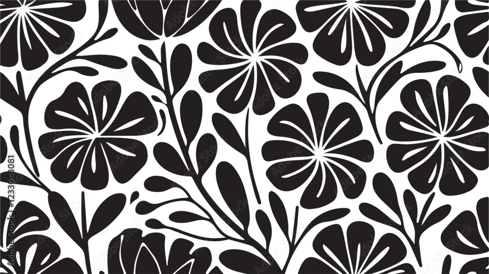 Black and White groovy Floral Pattern With Modern Abstract Flower Design | Groovy daisy flower seamless pattern | Floral Abstract Vector graphic Art | Elegant Monochrome Floral Vector Set Black and White groovy Floral Pattern With Modern Abstract Flower Design | Groovy daisy flower seamless pattern | Floral Abstract Vector graphic Art | Elegant Monochrome Floral Vector Set