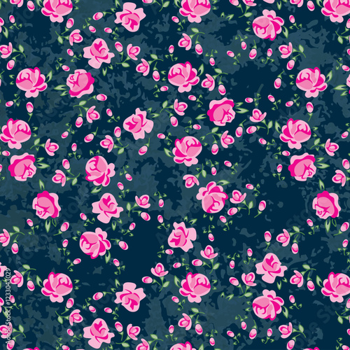 Roses Flowers Garden Pattern