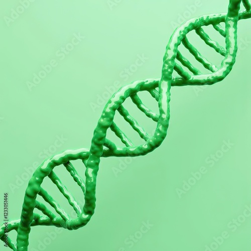 DNA molecule research, life molecular, genetic chromosome biotechnology