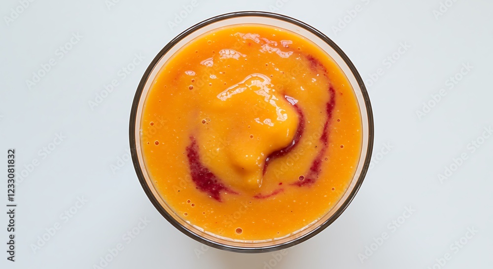 Delicious Mango Smoothie Recipe with Berry Swirl Delicious Mango Smoothie Recipe with Berry Swirl