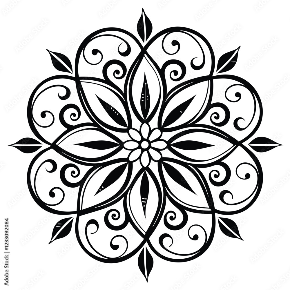 Mandala Design Template Mandala Design Template