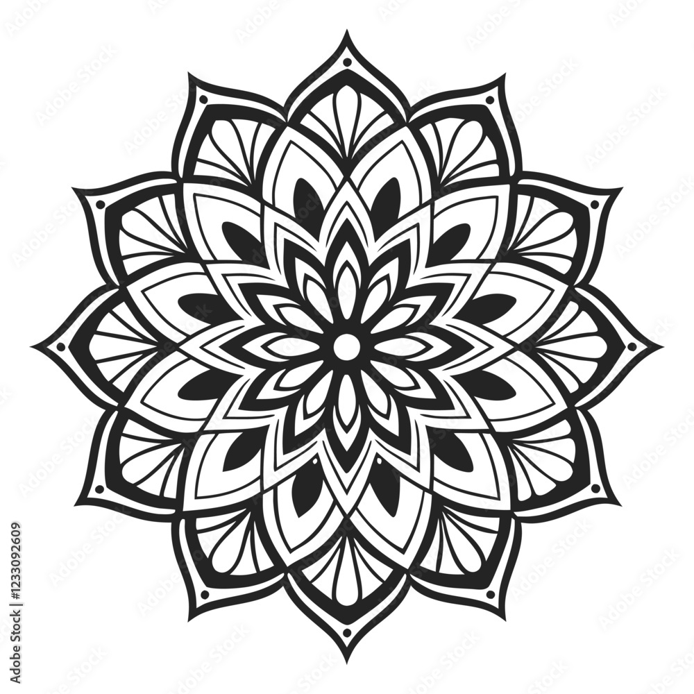 Mandala Design Template Mandala Design Template