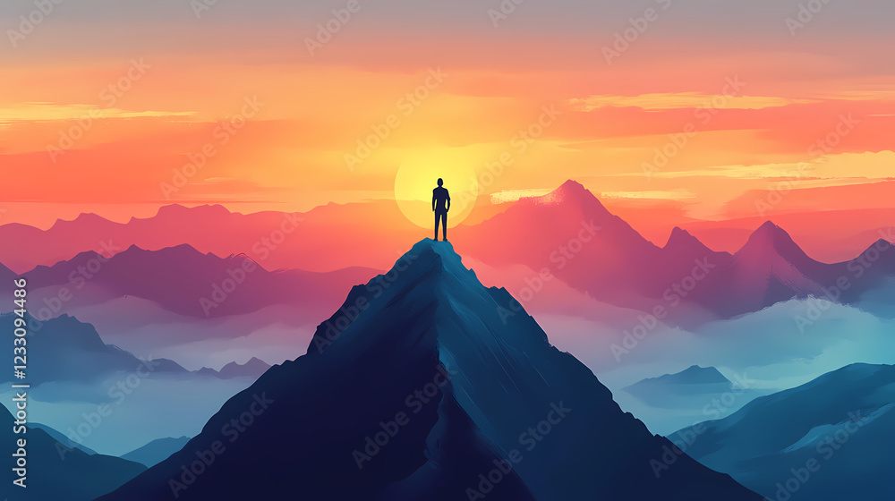 businessman standing heroic pose businessman standing heroic pose