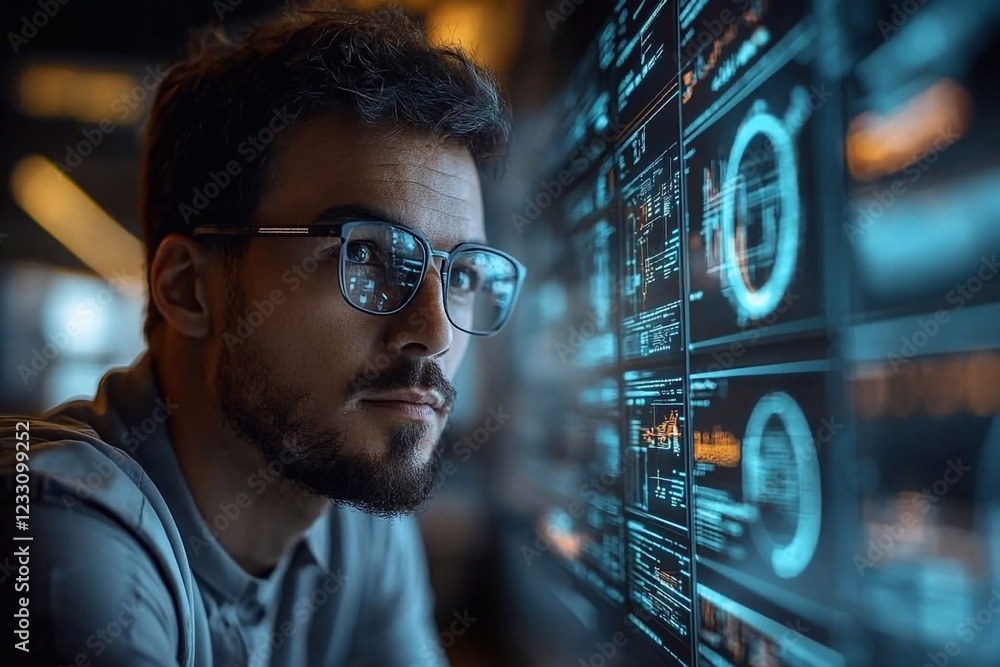 AI-assistant specialist manages a large business in a digital office.
AI-assistant specialist manages a large business in a digital office.
