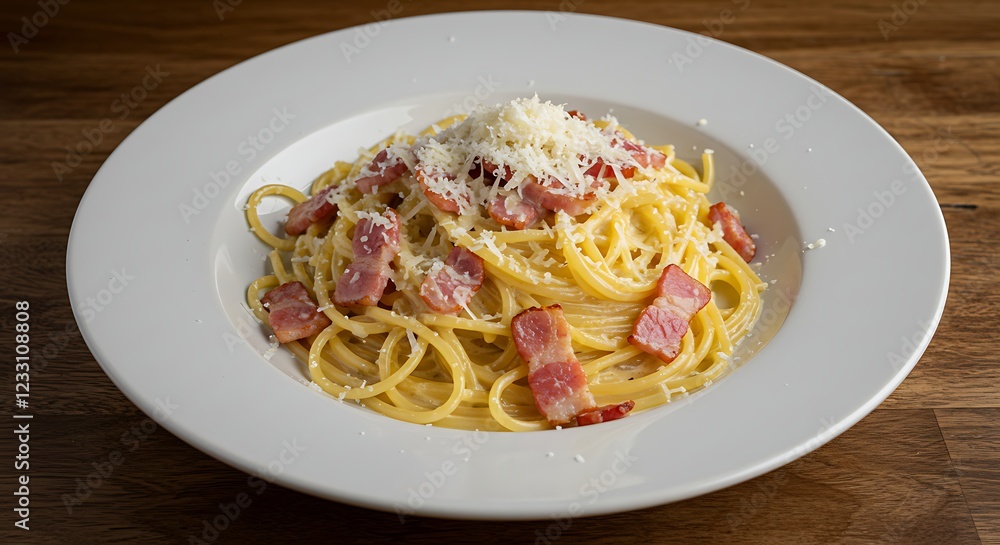 Delicious Spaghetti Carbonara Recipe with Bacon and Cheese Delicious Spaghetti Carbonara Recipe with Bacon and Cheese