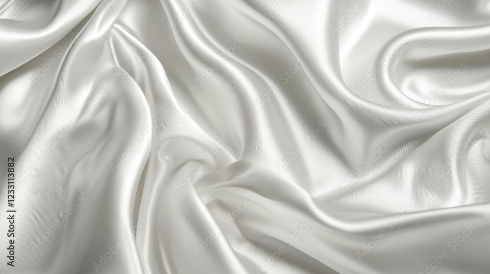 Smooth Flowing Silk Fabric Texture Smooth Flowing Silk Fabric Texture