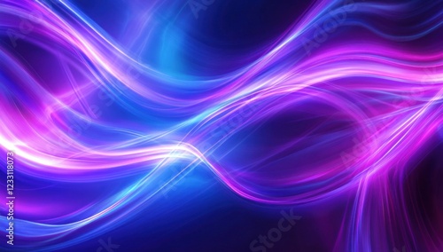 Wallpaper Mural Abstract Swirling Nebula: Cosmic Dance of Light and Color Torontodigital.ca