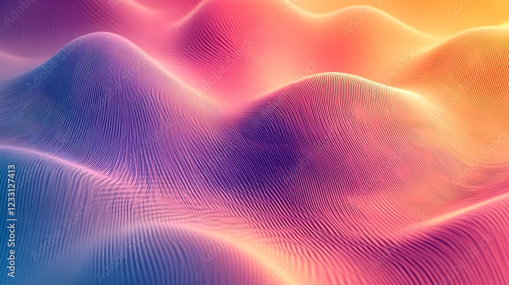 Abstract Pink Purple Orange Gradient Wave Background Digital Art Modern Design Elegant Texture Smooth Lines Flowing Pattern Soft Hues Vibrant Colors Abstract Pink Purple Orange Gradient Wave Background Digital Art Modern Design Elegant Texture Smooth Lines Flowing Pattern Soft Hues Vibrant Colors