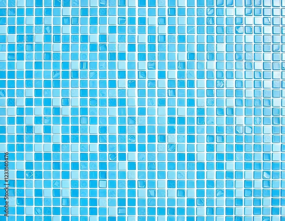 Serene Blue Mosaic Tile Texture: A Cool, Calming Design Serene Blue Mosaic Tile Texture: A Cool, Calming Design