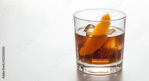 Wallpaper Mural Refreshing Old Fashioned Cocktail with Orange Twist Torontodigital.ca