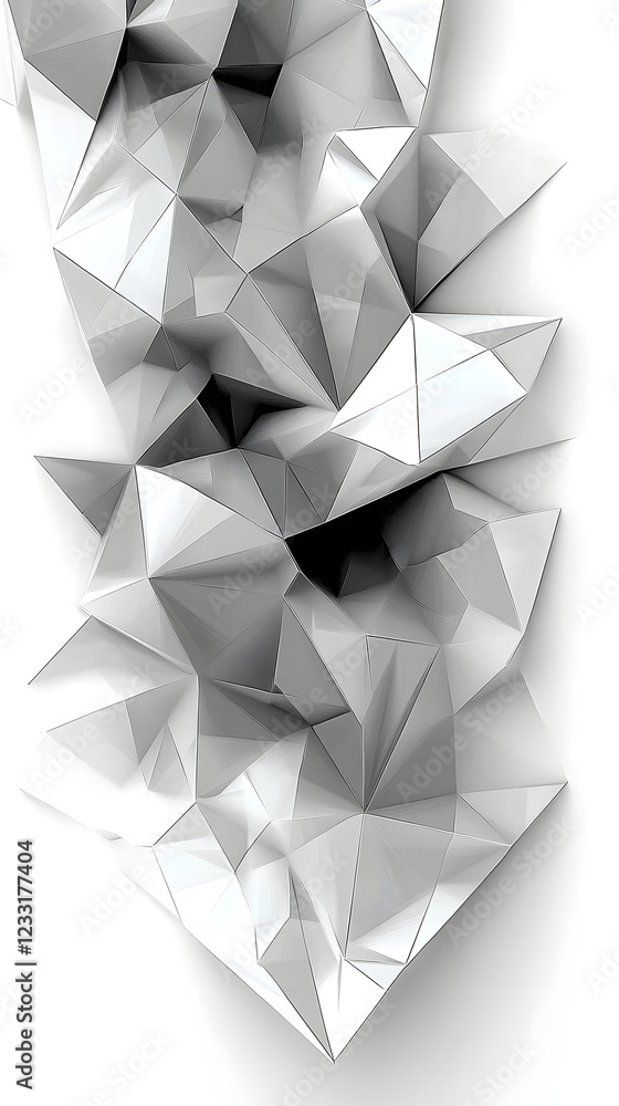 Obraz premium abstract low poly background