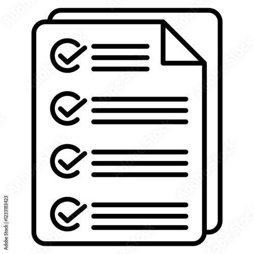 requirements icon element for design
