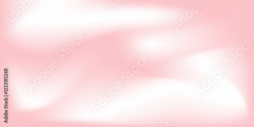 Femine ombre blush pink gradient bg. Delicate soft rose pattern with a pearlescent effect. Nude color tone skin as makeup base powder. Vector background