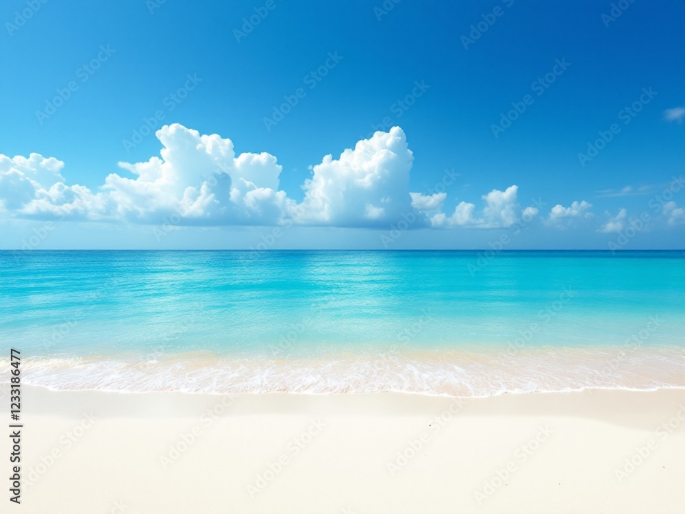 The sun, sand, and sea: paradise on earth.
The sun, sand, and sea: paradise on earth.