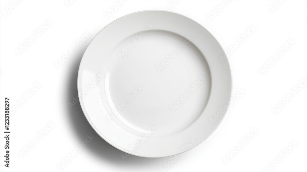 white plate isolated on white background , ceramic bowl white plate isolated on white background , ceramic bowl