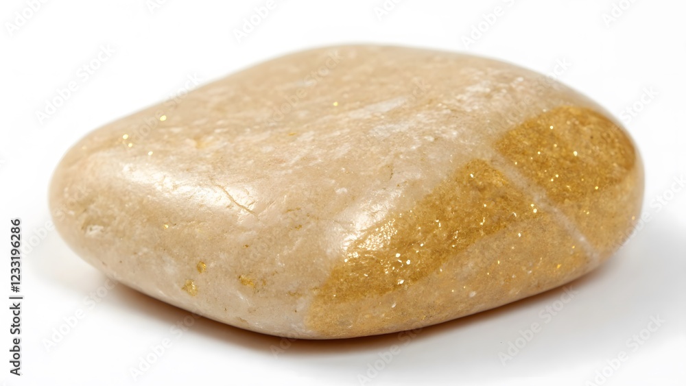 Polished Yellow and Beige Stone, Tumbled Stone, Gemstone, Mineral Specimen Polished Yellow and Beige Stone, Tumbled Stone, Gemstone, Mineral Specimen