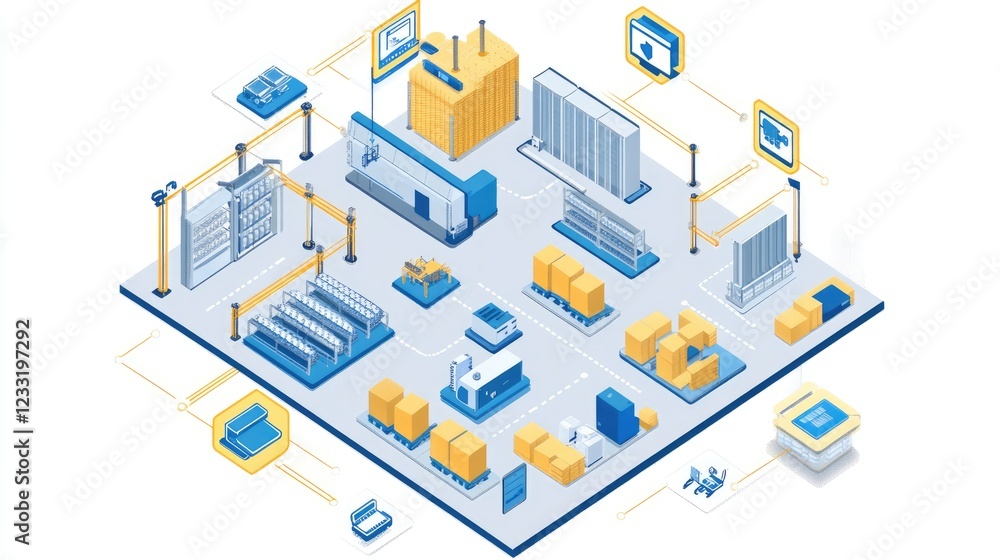 Integration of internet-connected devices to optimize production, maintenance, inventory in the new era of Industry 4.0 Integration of internet-connected devices to optimize production, maintenance, inventory in the new era of Industry 4.0