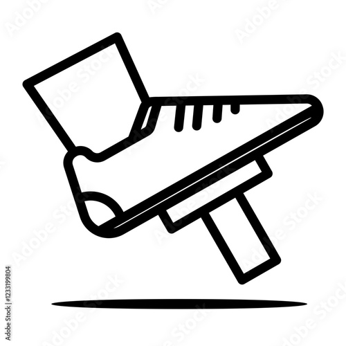 pedal Line Icon