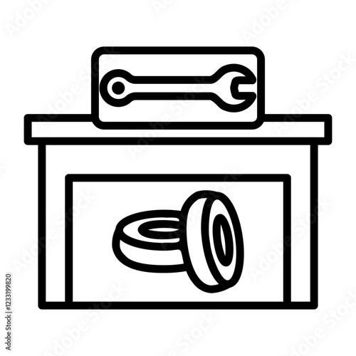 pit Line Icon
