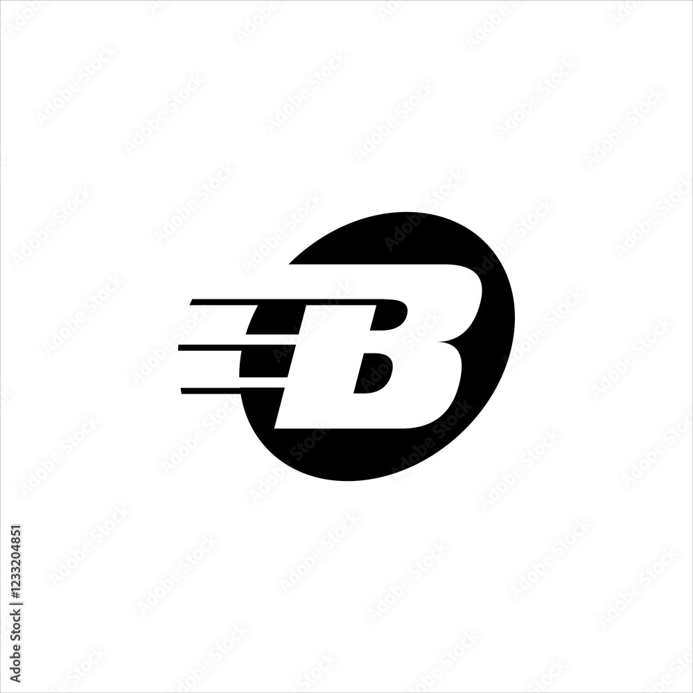 B letter logo icon vector B letter logo icon vector